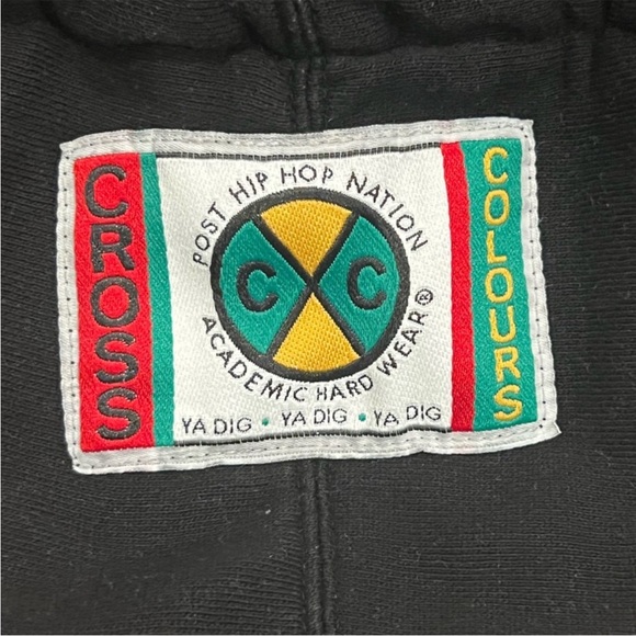 Vintage Black Hoodie with Purple Accents - Picture 3 of 6